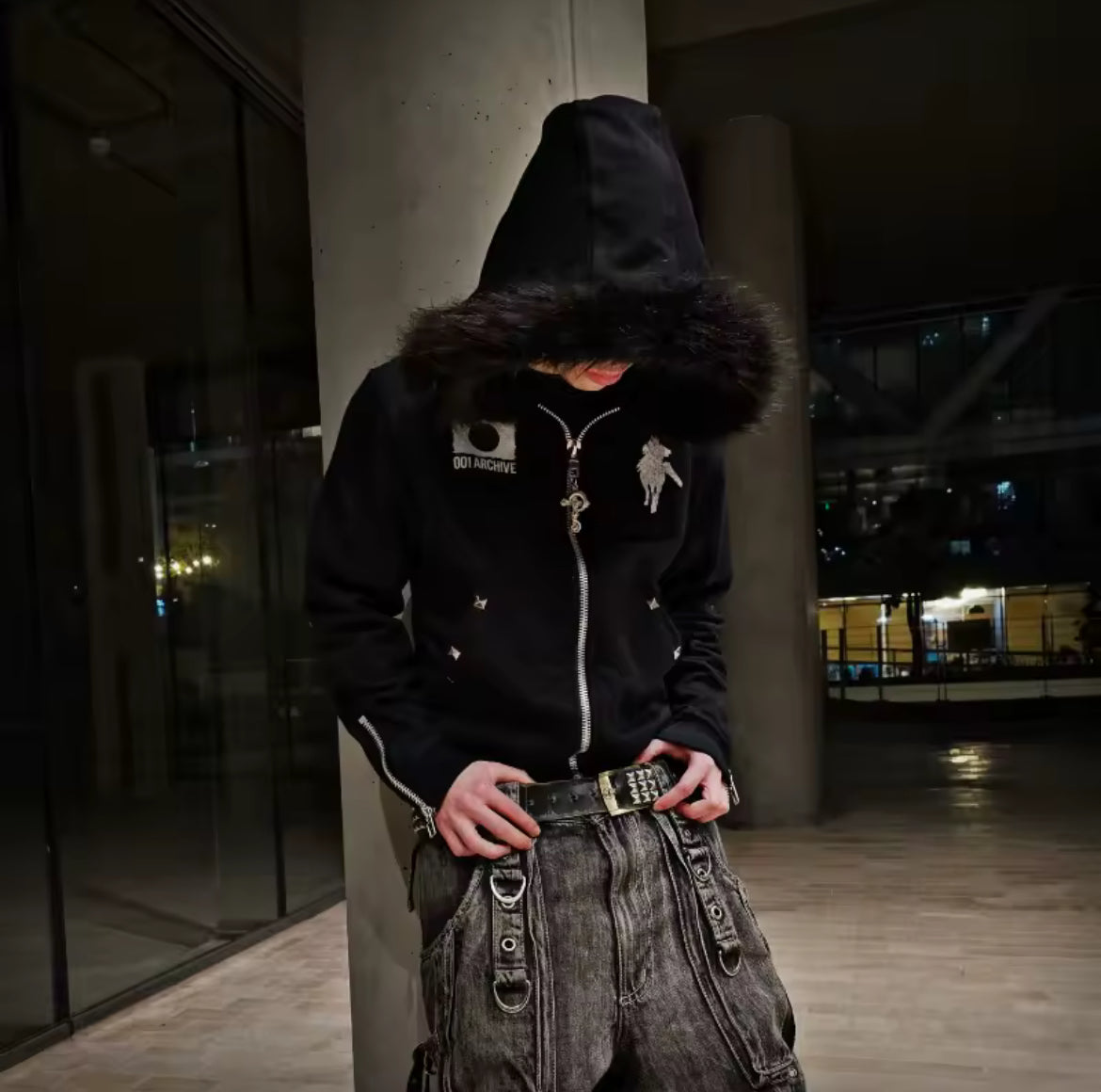 'JXPAN FUR' Felpa