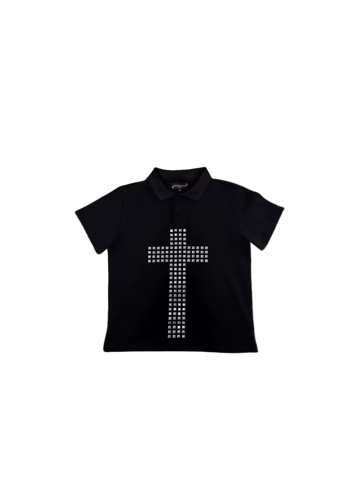 ‘STUDDED CROSS’ T-Shirt