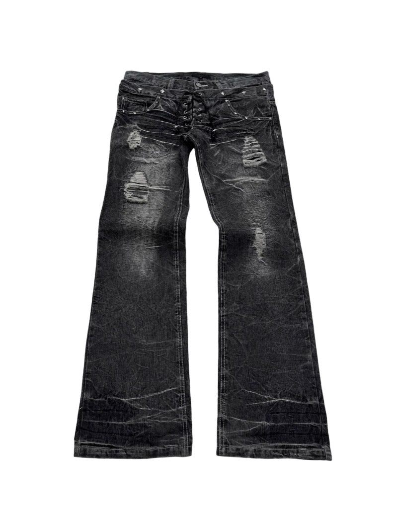 ‘LXCED’ Flared Jeans