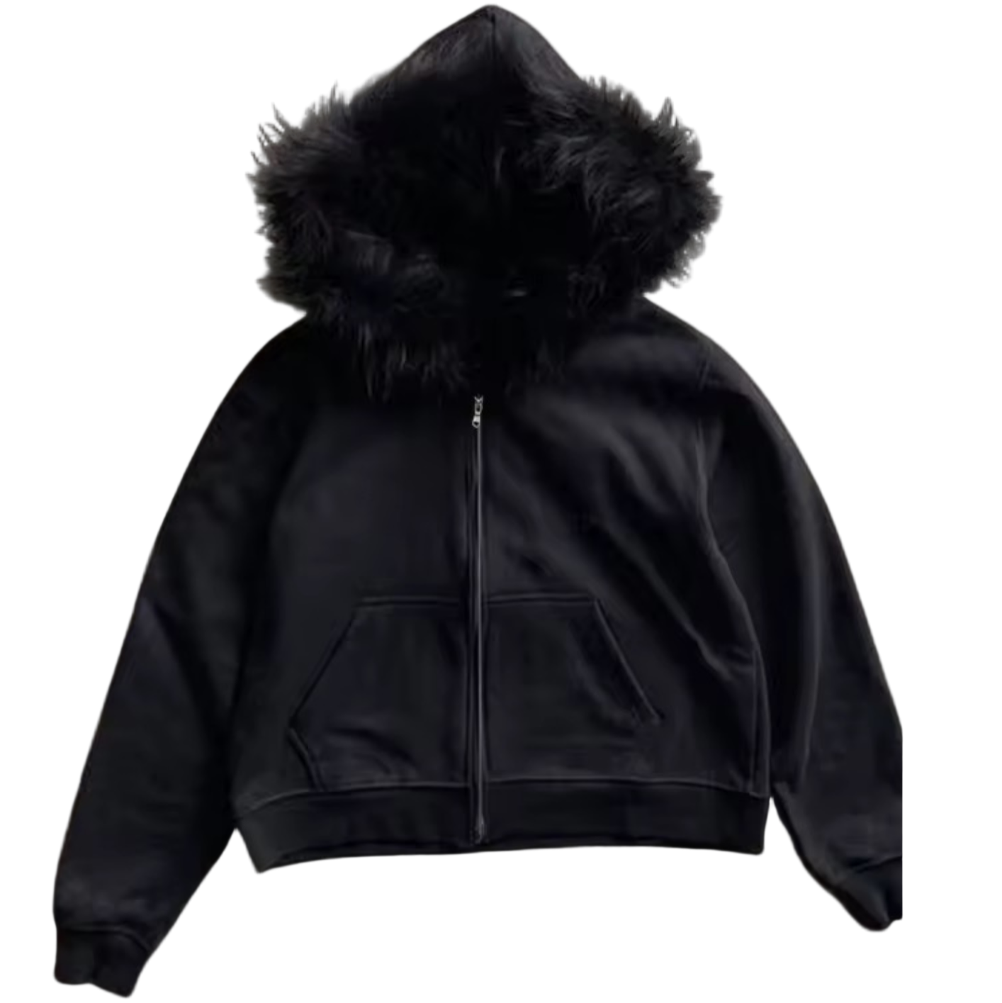 ‘BLXCK FUR’ Felpa