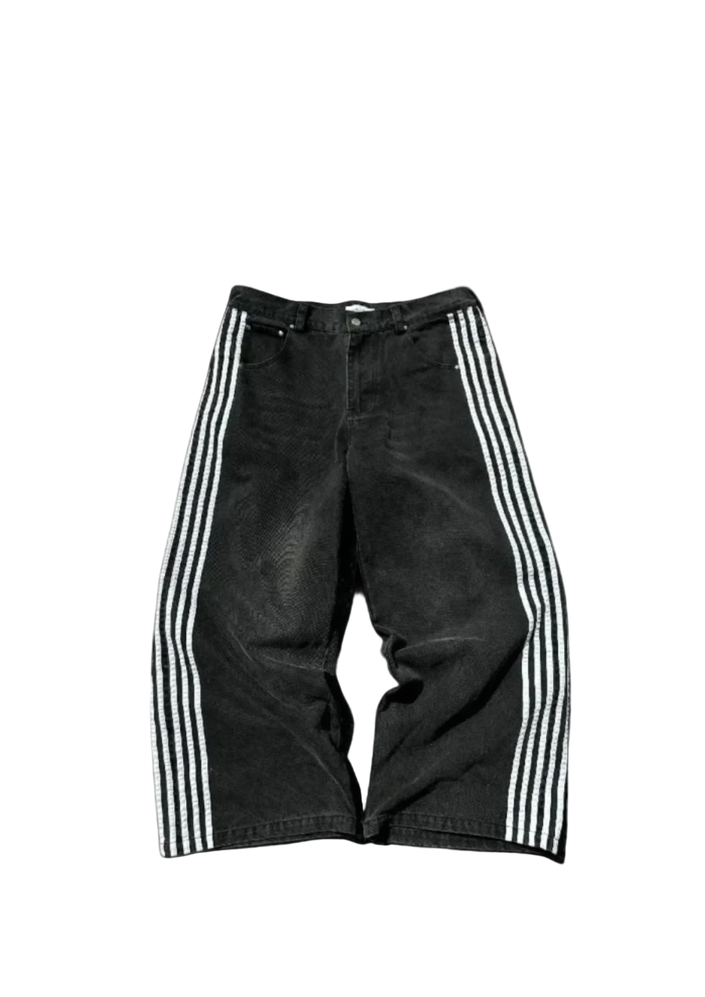‘STRXPED’ Baggy Jeans