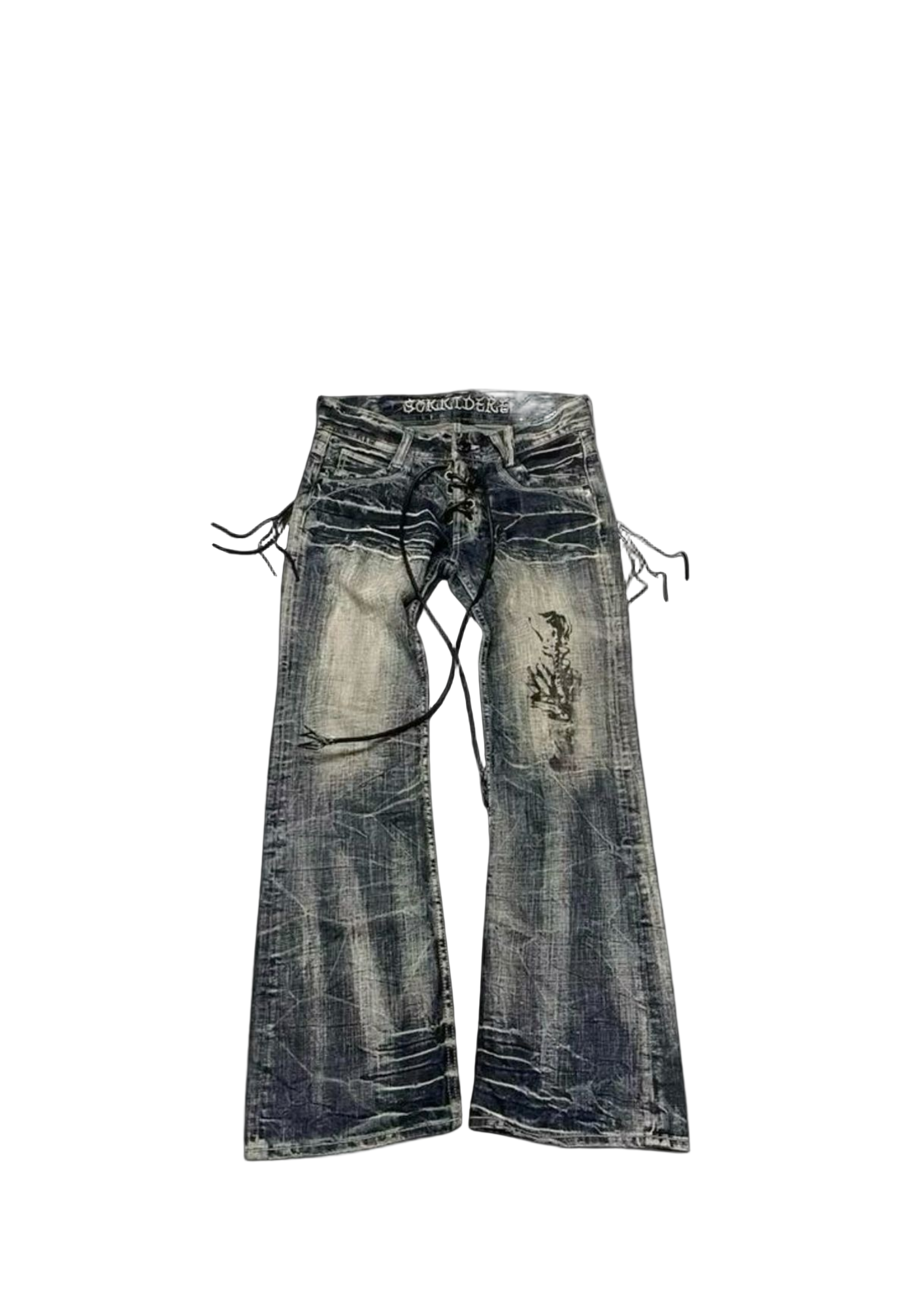 ‘LXCED’ Flared Jeans